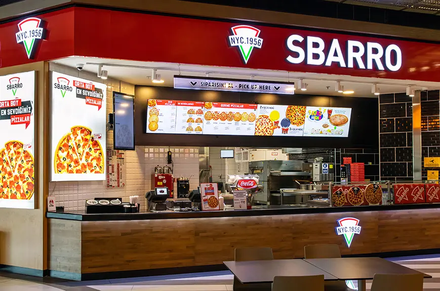 دریافت نمایندگی اسبارو در ترکیه (Sbarro)